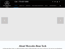 Tablet Screenshot of mercedesbenztechs.com